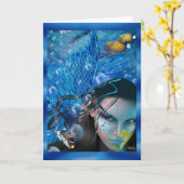 De mooie Mara Kaart van de Meermin (Gele Bloem)