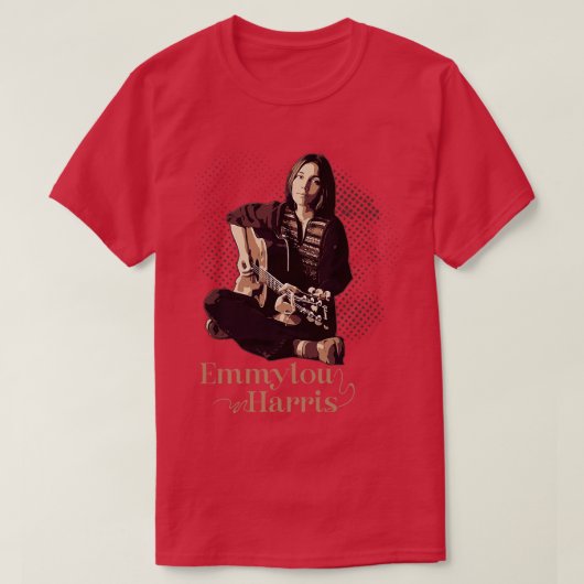 De mooie Miss Emmylou T-shirt (Design voorkant)