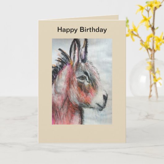 De mooie multicoloured Kaart van de (Gele Bloem)