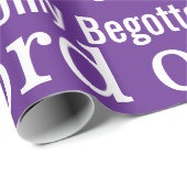 De mooie namen van Jezus Paarse Cadeaupapier (Rol Hoek)