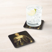 De mooie Nani (olie op doek) Bier Onderzetter (Rechterzijde)