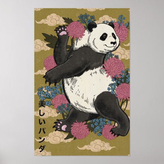 De Mooie Panda Poster (Voorkant)