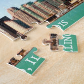 De mooie panoramische wollijn van Chicago, Sunny Legpuzzel (Zijkant)