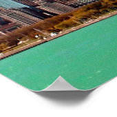 De mooie panoramische wollijn van Chicago, Sunny Poster (Hoek)
