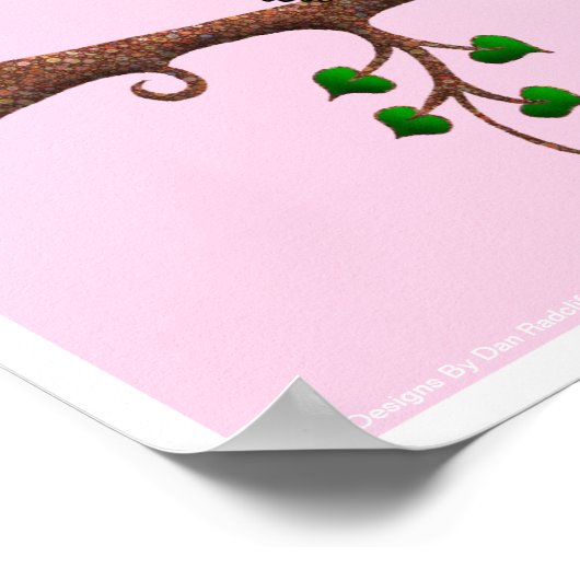 De mooie persoon die je echt bent poster (Hoek)