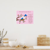 De mooie persoon die je echt bent poster (Keuken)