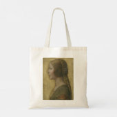 De mooie prinses (door Leonardo da Vinci) Tote Bag (Achterkant)