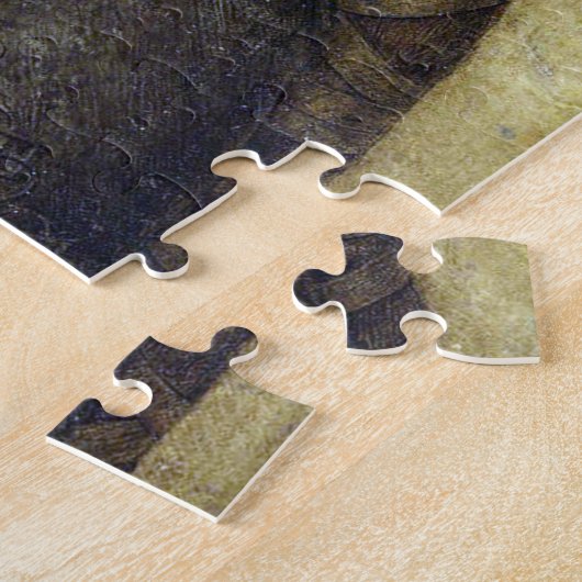 De mooie prinses, Leonardo da Vinci Legpuzzel (Zijkant)