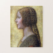 De mooie prinses, Leonardo da Vinci Legpuzzel (Verticaal)