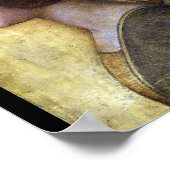 De mooie prinses, Leonardo da Vinci Poster (Hoek)