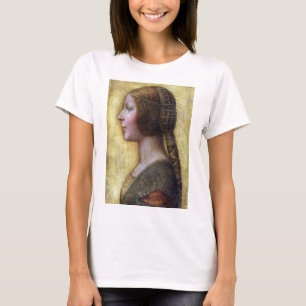 De mooie prinses, Leonardo da Vinci T-shirt