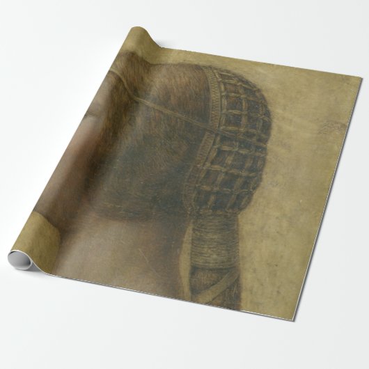 De mooie prinses (van Leonardo da Vinci) Cadeaupapier (Uitgerold)