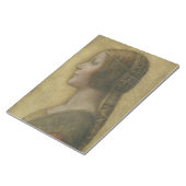 De mooie prinses (van Leonardo da Vinci) Notitieblok (Schuin)