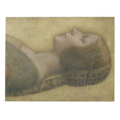 De mooie prinses (van Leonardo da Vinci) Notitieblok (Voorkant)