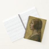 De mooie prinses (van Leonardo da Vinci) Notitieboek (Binnen)