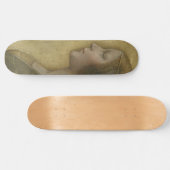 De mooie prinses (van Leonardo da Vinci) Persoonlijk Skateboard (Horizontaal)