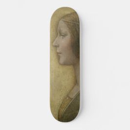 De mooie prinses (van Leonardo da Vinci) Persoonlijk Skateboard