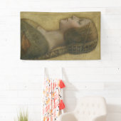 De mooie prinses (van Leonardo da Vinci) Spandoek (Insitu)