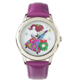 De mooie Retro Engel van Vintage Mod. van het Horloge