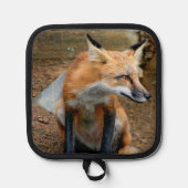 De mooie rode vos pannenlap (Voorkant)