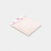 De mooie Roze BloemenTak van Knoppen Post-it® Notes (Schuin)