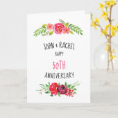 De mooie Roze Waterverf nam de Gelukkige Tekst van Kaart (Gele Bloem)