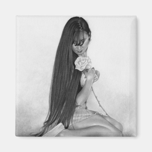 De mooie Rozen magneet (Voorkant)