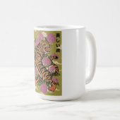De mooie tijger koffiemok (Voorkant rechts)