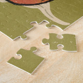 De mooie tijger legpuzzel (Zijkant)