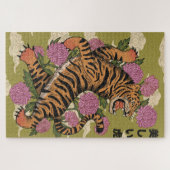 De mooie tijger legpuzzel (Horizontaal)