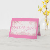 De mooie Uitdrukkingen danken u Kaart (Gele Bloem)