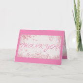 De mooie Uitdrukkingen danken u Kaart (Voorkant)