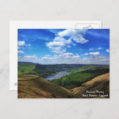 De mooie Vallei Derwent Briefkaart (Voorkant / Achterkant)