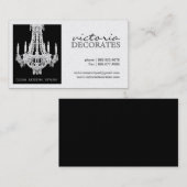 De mooie Visitekaartjes van de Kroonluchter Contactkaartje (Voorkant / Achterkant)