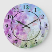 De mooie Waterverf van de Tuin van de Vlinder Grote Klok (Voorkant)