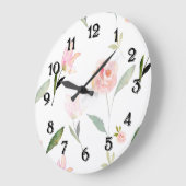 De Mooie Waterverf van Hello Bloemen Grote Klok (Hoek)