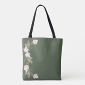 De mooie wijnstokbladeren voegen uw bericht of fot tote bag (Achterkant)