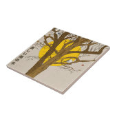 De Mooie Wilgenboom Tegeltje (Zijkant)