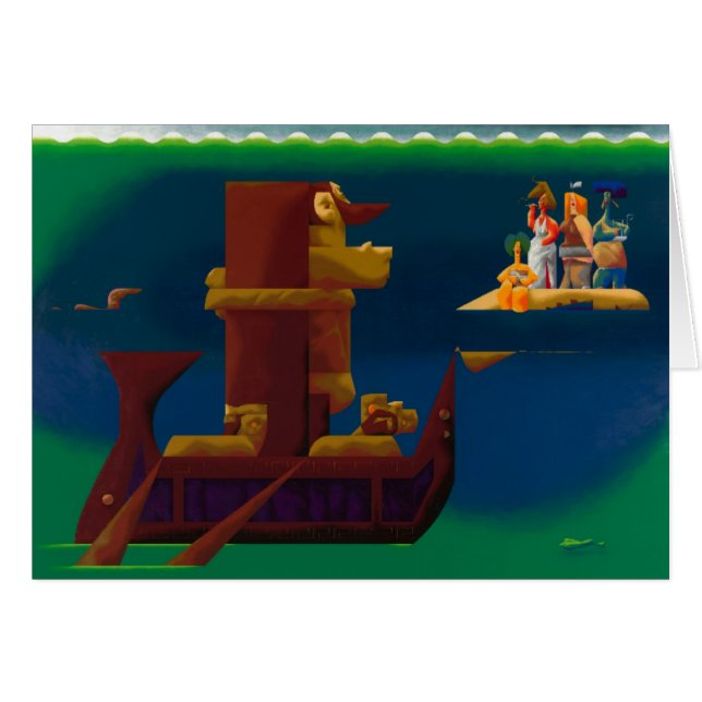 de mooie zangkaart (Voorkant Horizontaal)