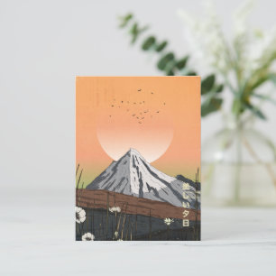 De Mooie Zonsondergang Briefkaart