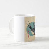 De Mooie Zwwaluw Koffiemok (Voorkant links)