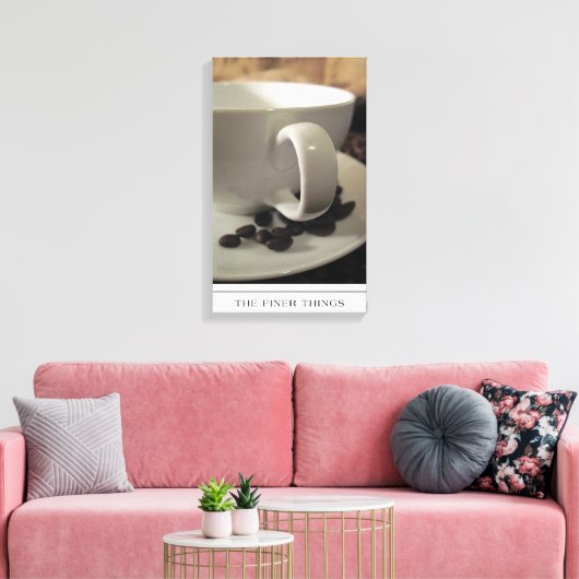 De mooiste dingen canvas afdruk (Insitu (Woonkamer))