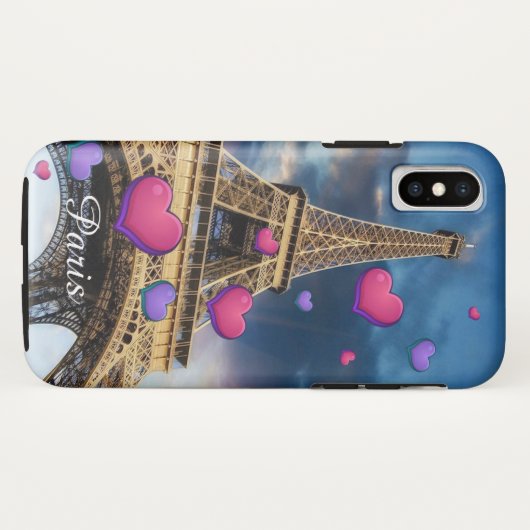 De mooiste foto van de Parijse Eiffeltoren Case-Mate iPhone Case (Achterkant (horizontaal))