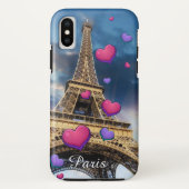 De mooiste foto van de Parijse Eiffeltoren Case-Mate iPhone Case (Achterkant)