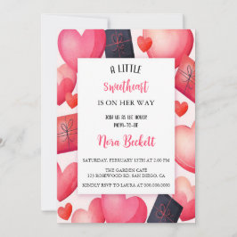 De mooiste gaven en harten van valentijn kaart