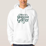 De mooiste golfer ter wereld | Grappig golf Hoodie<br><div class="desc">Blijf gezellig en show van je "oke" golfvaardigheden met deze hilarische "World's Okayest Golfer" hoodie! Ideaal voor casual golfers, weekendspelers of iedereen die graag met vrienden de greens raakt. Een geweldig cadeau voor golfliefhebbers, vaders, opa's of golfvrienden die een goede lach waarderen. Gemaakt van hoogwaardige stof, warm en verkrijgbaar in...</div>