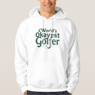 De mooiste golfer ter wereld Grappig golf Hoodie