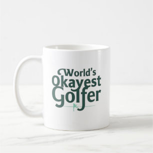 De mooiste golfer ter wereld   Grappig golf Koffiemok
