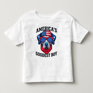 De mooiste hond van Amerika Kinder Shirts