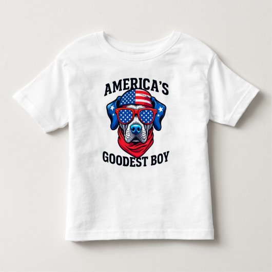 De mooiste hond van Amerika Kinder Shirts (Voorkant)
